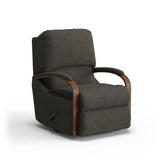 Woodlawn Traditional Fabric Swivel Gliding Recliner | Flexsteel