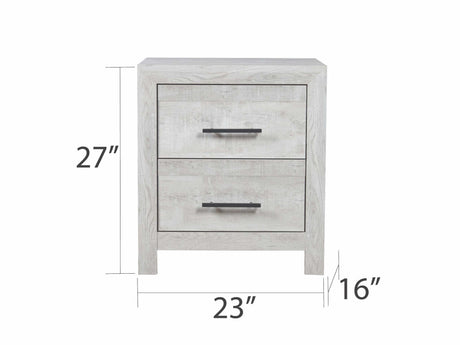 DENVER Twin 4PC Modern Style Storage Bedroom Set Made with Wood in Natural (NJ INVENTORY) - sold by Home Elegance USA