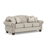 Bexley Fabric Sofa, Nailhead Trim | Flexsteel