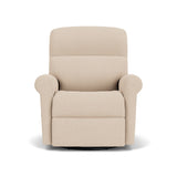 Davis Traditional Leather Swivel Gliding Recliner | Flexsteel