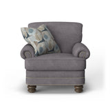 Bay Bridge Fabric Chair, Nailhead Trim | Flexsteel