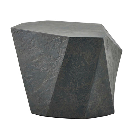 Parra Outdoor Side Table Slate - Black by Uttermost - View 11