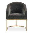 Hanni Dining Chair Charcoal / Gold - Dark Gray / Gold by Uttermost - View 1
