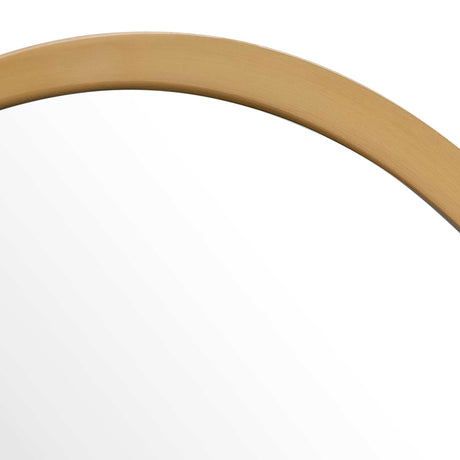 Torrado Oval Mirror Brass - Gold by Uttermost - View 5