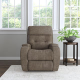 Strait Leather Power Recliner With Power Headrest | Flexsteel