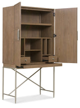 Sonnet Hub - Dark Gray / Light Brown by Hooker Furniture - View 3