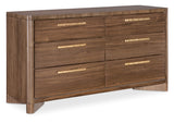 Eleana Dresser Medium Wood - Dark Brown by Hooker Furniture - View 1