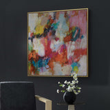 A Colorful Mindset Framed Abstract Art - Gold by Uttermost - View 3