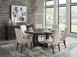 Driftwood 72" Round Dining Table Burnt Timber - Dark Brown by Hooker Furniture - View 2