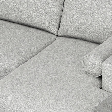 Morrison - Right Sectional Sofa - Mist Grey - sold by Home Elegance USA