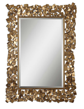 Capulin Mirror - Gold by Uttermost - View 1