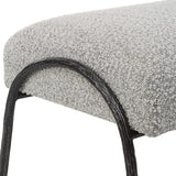 Jacobsen Modern Bench - Light Gray by Uttermost - View 7