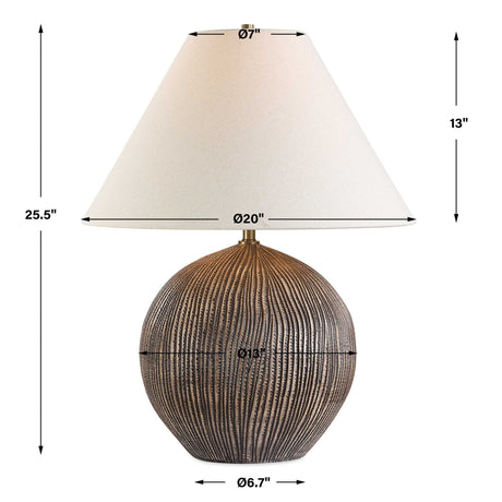 Sayre Table Lamp - Bronze by Uttermost - View 8