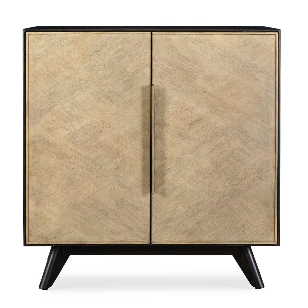 Reina Modern 2 Door Cabinet Woodtone - Light Brown by Uttermost - View 1