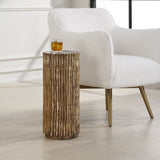 Echo Brass Drink Table - Bronze by Uttermost - View 2