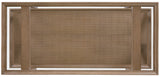 Sonnet Rectangular Coffee Table - Dark Gray / Dark Brown by Hooker Furniture - View 7
