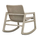 Sumba Outdoor Wicker Rocking Chair - Gray by Uttermost - View 12