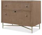 Sonnet Lateral File Cabinet - Dark Gray / Light Brown by Hooker Furniture - View 5