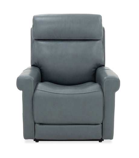 Locke Lift Chair With Power Recline, Headrest And Lumbar - Blue by Hooker Furniture - View 7
