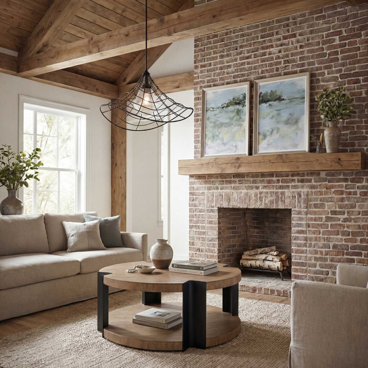 Whirlwind 1 Light Indoor-Outdoor Pendant Dark Bronze - Black by Uttermost - View 2