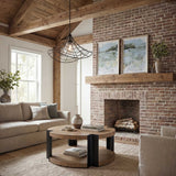 Whirlwind 1 Light Indoor-Outdoor Pendant Dark Bronze - Black by Uttermost - View 2