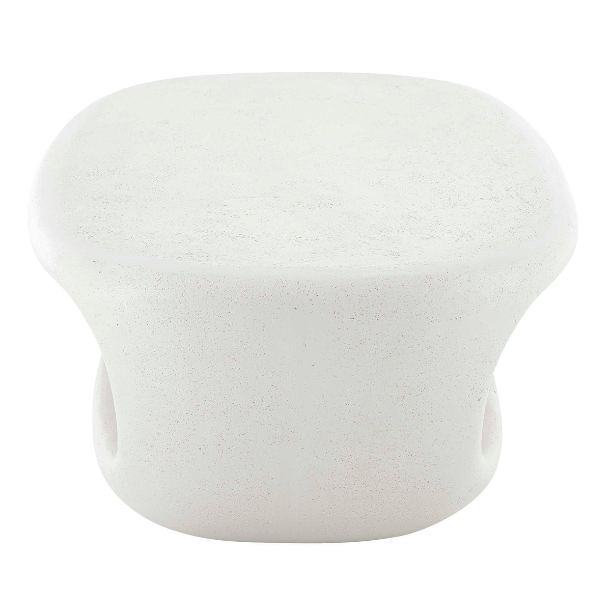 Leyton Outdoor Coffee Table - White by Uttermost - View 5