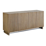 Kellem Wood 4 Door Cabinet Natural - Light Brown by Uttermost - View 3