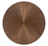 Eleana Round Dining Table With One Leaf Medium Wood - Dark Brown by Hooker Furniture - View 6