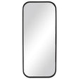 Concord Tall Iron Mirror - Black by Uttermost - View 1