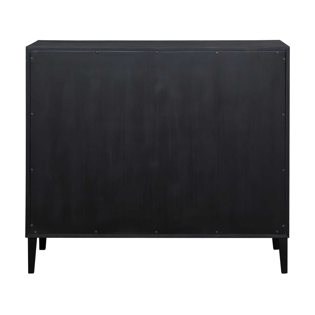 Andrei Teak Root 2 Door Cabinet Black / Woodtone - Black / Light Brown by Uttermost - View 5