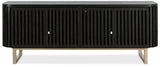 Commerce And Market Easton Entertainment Console Burnt Timber - Black by Hooker Furniture - View 11