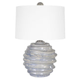 Waves Blue & White Accent Lamp by Uttermost - View 7