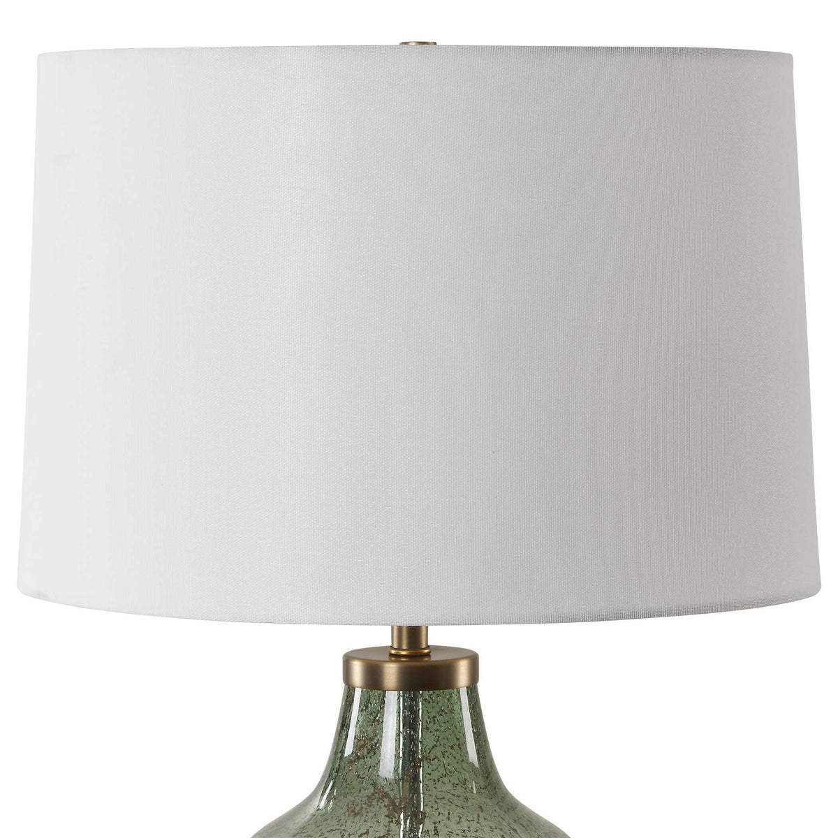 Chianti Olive Glass Table Lamp - Green by Uttermost - View 5