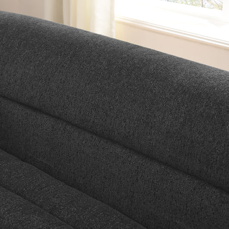 135' U-Shaped Modular Sectional Sofa with Chaise and Movable Ottoman for Living Room, Chenille Upholstered Boneless Couches with Wave-Shaped Armrest, No Pillows Included - sold by Home Elegance USA