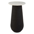 Total Eclipse Marble Accent Table - Black by Uttermost - View 1