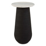 Total Eclipse Marble Accent Table - Black by Uttermost - View 1
