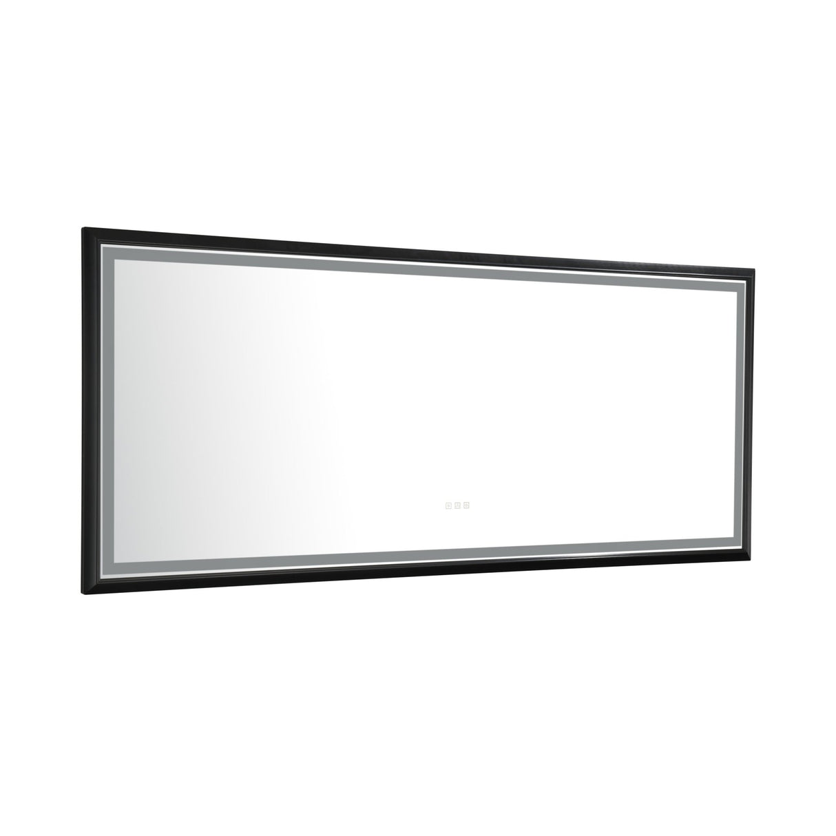 88 in. W x 38 in. H Super Bright Led Bathroom Mirror with Lights, Metal Frame Mirror Wall Mounted Lighted Vanity Mirrors for Wall, Anti Fog Dimmable Led Mirror for Makeup, Horizontal/Verti - W127290279 - image - 6