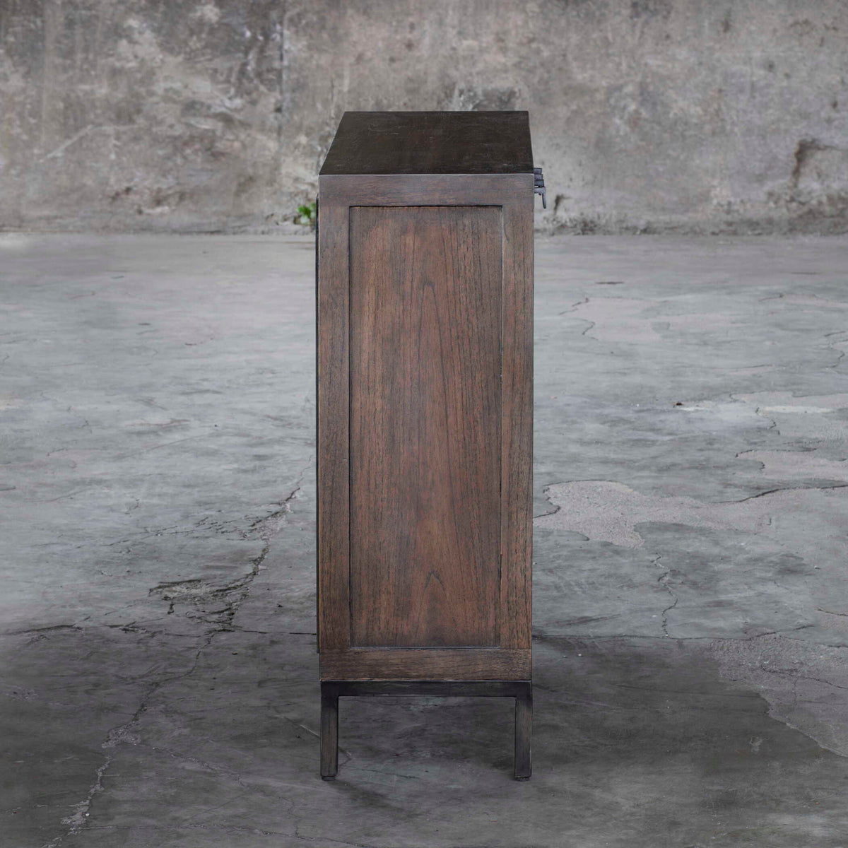 Nadie Console Cabinet Light Walnut - Dark Brown by Uttermost - View 3