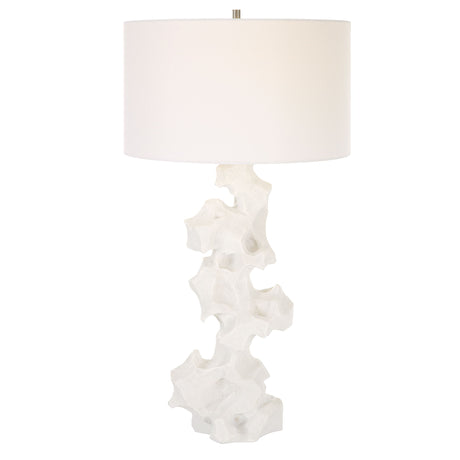 Remnant White Marble Table Lamp by Uttermost - View 1