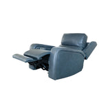 Oasis Power Recliner With Power Headrest, Lumbar, Heat & Massage - Storm | Flexsteel