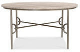Commerce And Market Table Talk Chat Table Champagne / Gray - Beige / Gray by Hooker Furniture - View 2