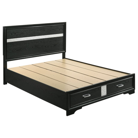 Corbin Black 5-piece Queen Bedroom Set - sold by Home Elegance USA