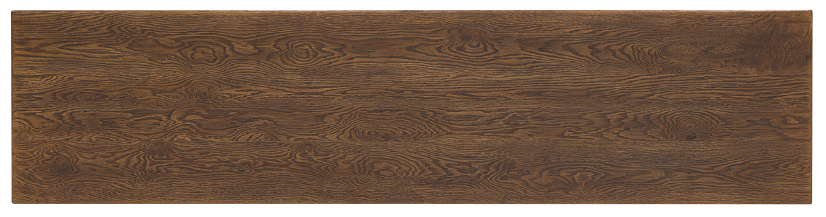 Driftwood Eight-Drawer Dresser Worn Saddle - Dark Brown by Hooker Furniture - View 4