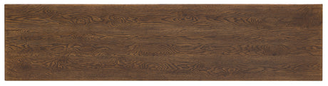 Driftwood Eight-Drawer Dresser Worn Saddle - Dark Brown by Hooker Furniture - View 4