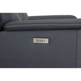 Sawyer Power Recl Loveseat With Console, Power Headrests, Lumbar - Marine | Flexsteel