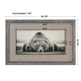 Deep Sleep Bear Print - Silver by Uttermost - View 5