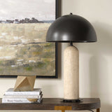Tanaka Indoor-Outdoor Table Lamp - Black / Beige by Uttermost - View 3