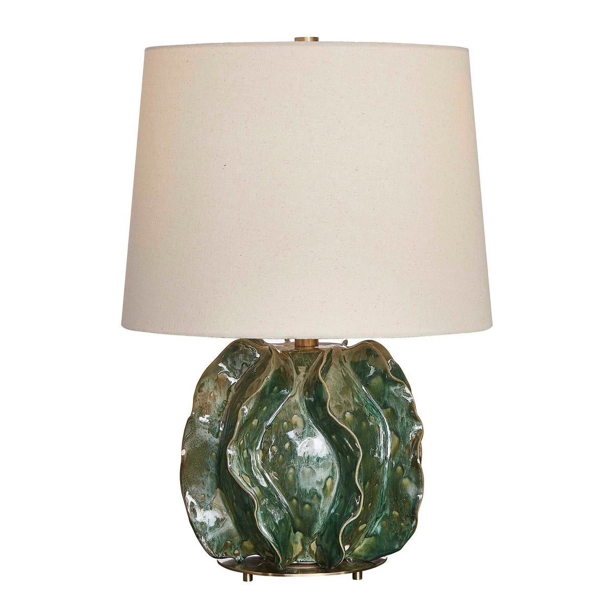 Guinevere Table Lamp Deep Green - Dark Green by Uttermost - View 4