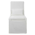 Coley Armless Chair - White by Uttermost - View 1