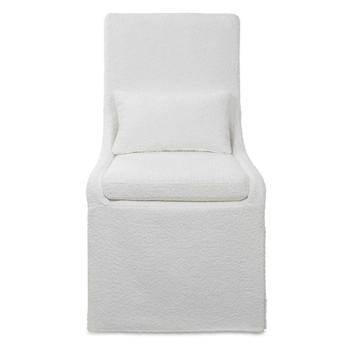 Coley Armless Chair - White by Uttermost - View 1